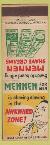 Matchbook Cover - Mennen Shave Cream