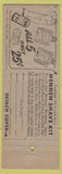 Matchbook Cover - Mennen Shave Cream