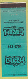 Matchbook Cover - Earth Slidell LA Records Tapes