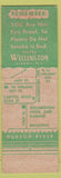 Matchbook Cover - Hotel Wellington Albany NY