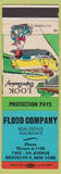 Matchbook Cover - Flood Company Real Estate Insurance Brooklyn NY