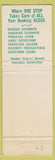 Matchbook Cover - Tanners National Bank Catskill NY