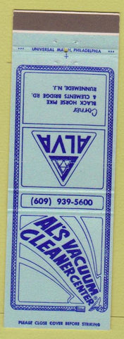 Matchbook Cover - Al's Vacuum Cleaner Center Runnemede NJ