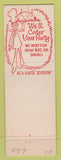 Matchbook Cover - A1 Caterers Rochester NY wedding cake