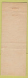 Matchbook Cover - Hilltop Motel Jefferson WI AAA