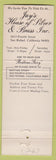Matchbook Cover - Solid Brass Beds San Rafael CA
