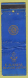 Matchbook Cover - US Naval Training Station WORN