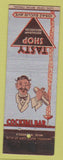 Matchbook Cover - Tasty Shop Restaurant Deli Cleveland OH