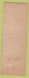 Matchbook Cover - USS Currier DE 700 military