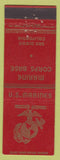 Matchbook Cover - U Marine Corps Base San Diego CA