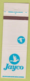 Matchbook Cover - Jayco RV Camper Recreational Vehicles