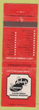 Matchbook Cover - Luby's Cafeterias TX Chain Houston Dallas Tyler Waco