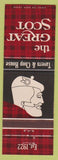 Matchbook Cover - The Great Scot Tavern Beverly Hills Los Angeles Glendale CA