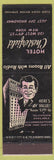 Matchbook Cover - Hotel Chesterfield New York City