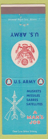 Matchbook Cover - US Army