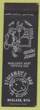 Matchbook Cover - Stockman's Bar Worland WY