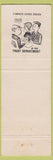 Matchbook Cover - Sundance State Bank Sundance WY