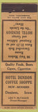 Matchbook Cover - Hotel Denison Coffee Shoppe Denison IA