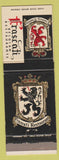 Matchbook Cover - Frascati Belgium Beverly Hills Hollywood Santa Monica