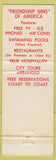 Matchbook Cover - Airport Motel North Myrtle Beach SC