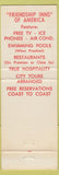 Matchbook Cover - Circle 7/11 Motel San Diego CA