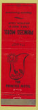 Matchbook Cover - Princess Motel Anaheim CA girlie Disneyland reference red