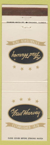 Matchbook Cover - Fred Harvey Hotels Restaurants Shops