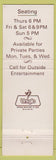 Matchbook Cover - Forest View Gardens Cincinnati OH