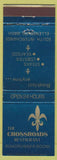 Matchbook Cover - Crossroads Restaurant Ellensburg WA