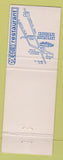 Matchbook Cover - Crossroads Restaurant Ellensburg WA
