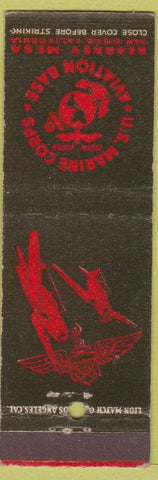 Matchbook Cover - US Marine Corps Aviation Base Kearney NE