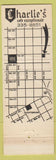 Matchbook Cover - Charlie's Cafe Minneapolis MN