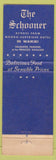 Matchbook Cover - The Schooner Waikiki Hawaii