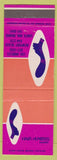 Matchbook Cover Hair Hunters Salon girlie Los Angeles Newport Beach Santa Ana CA