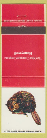 Matchbook Cover - Honeywell Computers porcupine