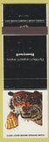 Matchbook Cover - Honeywell Computers Tiger