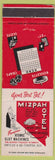 Matchbook Cover - Mizpah Hotel casino Tonopah NV