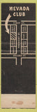 Matchbook Cover - Nevada Club Casino Las Vegas NV WEAR