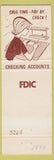 Matchbook Cover - London Square Bank Eau Claire WI