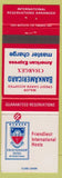 Matchbook Cover - Friendship Inns Bank Americard Charge Card American Express