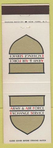 Matchbook Cover - Army Air Force Exchange Service