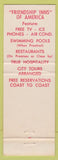 Matchbook Cover - Sequim West Motel Sequim WA