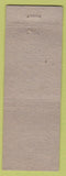 Matchbook Cover - USO military
