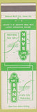 Matchbook Cover - 1st National Bank Falls City NE