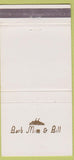 Matchbook Cover - Country Maid Milwaukee WI girlie Monogram 30 Strike