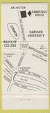 Matchbook Cover - Cambridge House Motor Hotel Cambridge MA 30 Strike