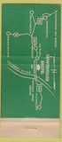 Matchbook Cover - White House Motel La Plata MD 30 Stick