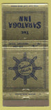 Matchbook Cover - Saratoga Inn Freeport TX 30 Strike