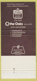 Matchbook Cover - Old Mill Waterford MI 30 Strike