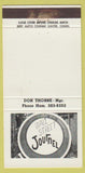 Matchbook Cover - Wall Street Journel Canada 30 Strike